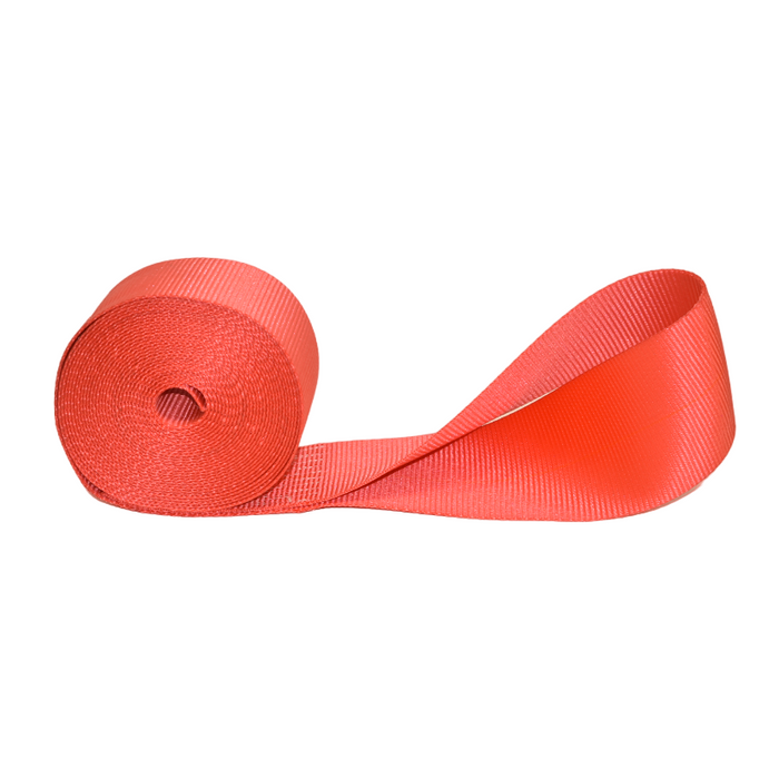 4" X 30' Winch Strap w/ Twisted Sewn Loop | 18,000 Lbs. Breaking Strength