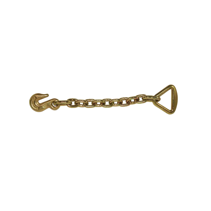 Chain Anchor w/ Clevis Grab Hook for 3" webbing | 16,200 Lbs. Breaking Strength
