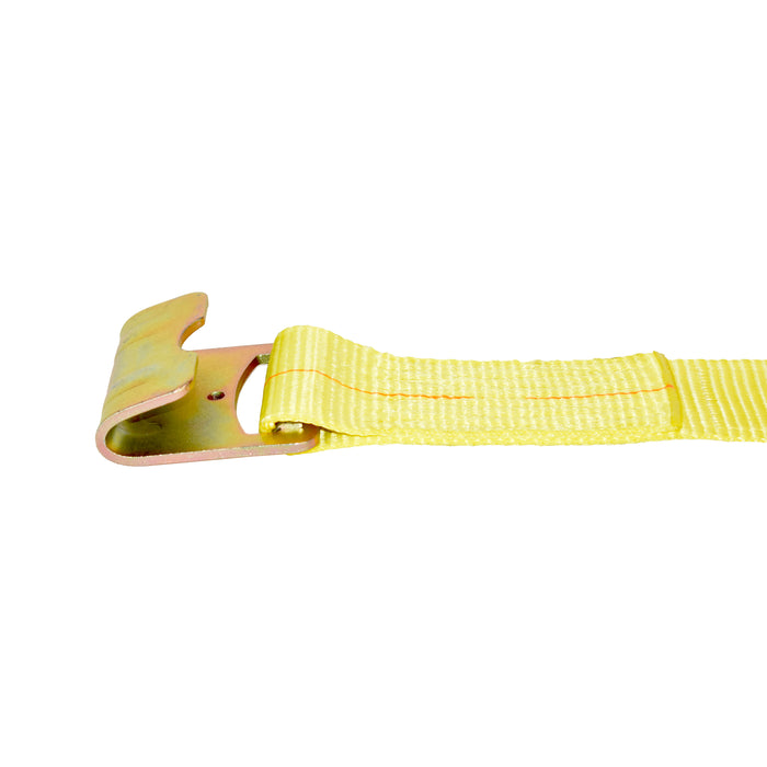 3" Ratchet Strap w/ Flat Hooks | 16,200 Lbs. Breaking Strength