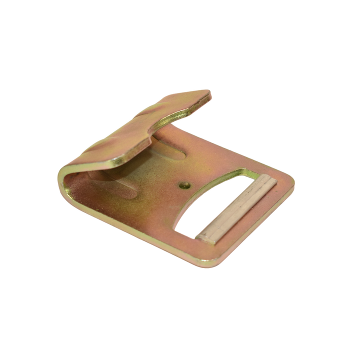 Flat Hook w/ Aluminum Defender for 3" webbing | 16,200 Lbs. Breaking Strength