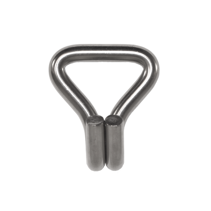 Double J Stainless Steel Wire Hook for 2" webbing | 4,500 Lbs. Breaking Strength